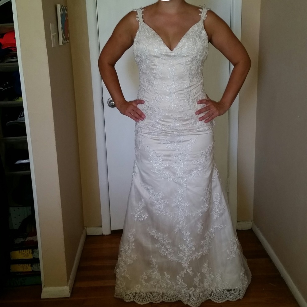 Wedding dress size 10